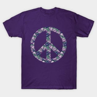 Antique Peony Peace T-Shirt